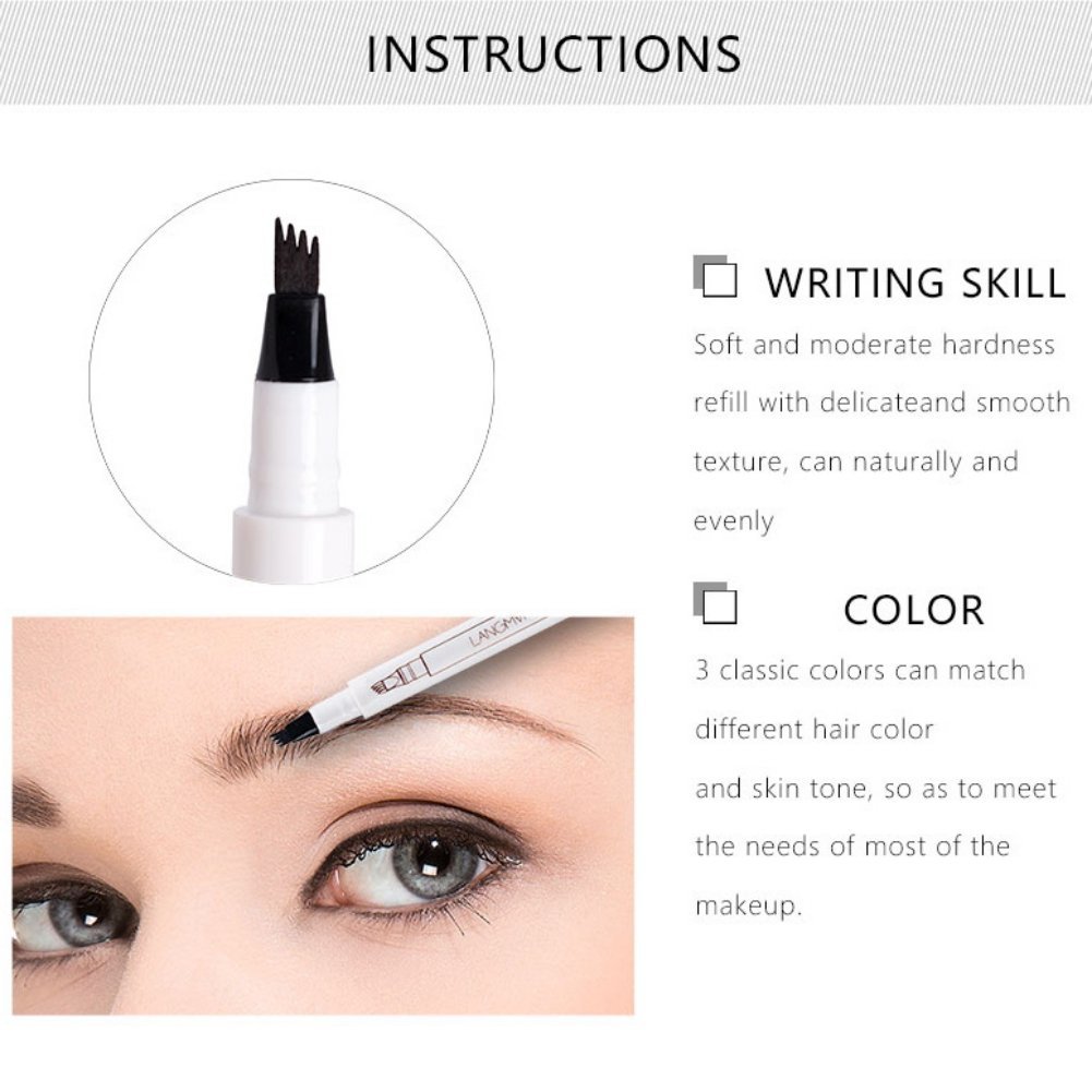 1 Piece 4 Tip Eyebrow Pen - Image 5