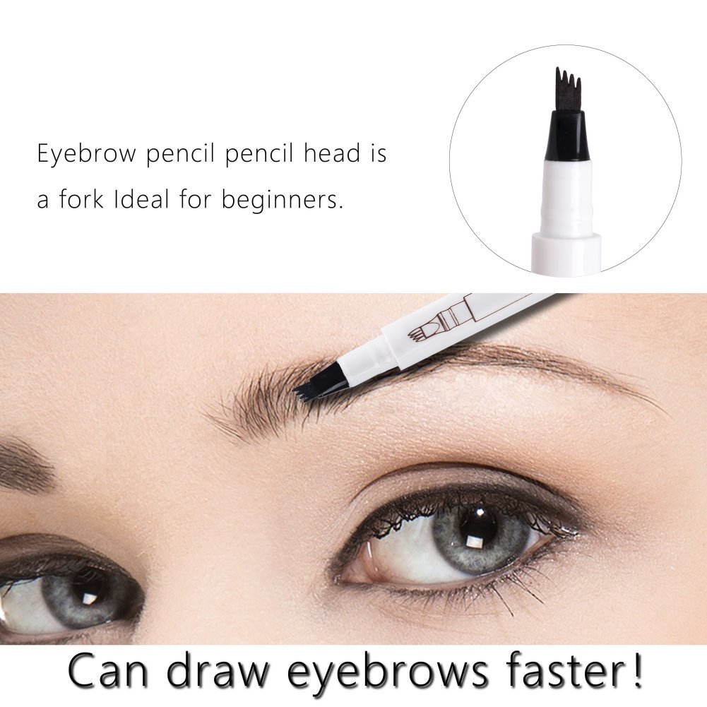 1 Piece 4 Tip Eyebrow Pen