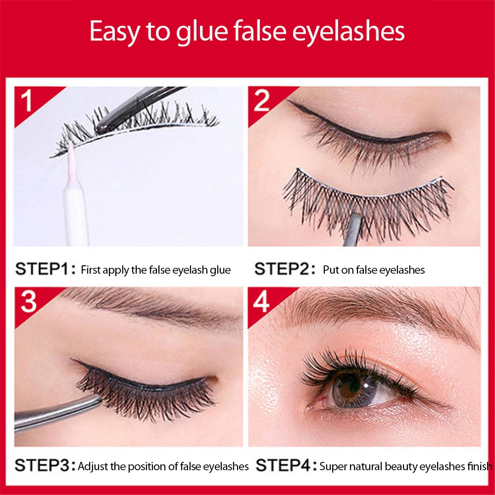 Clear Eyelash Glue Waterproof Lash Glue - Image 3