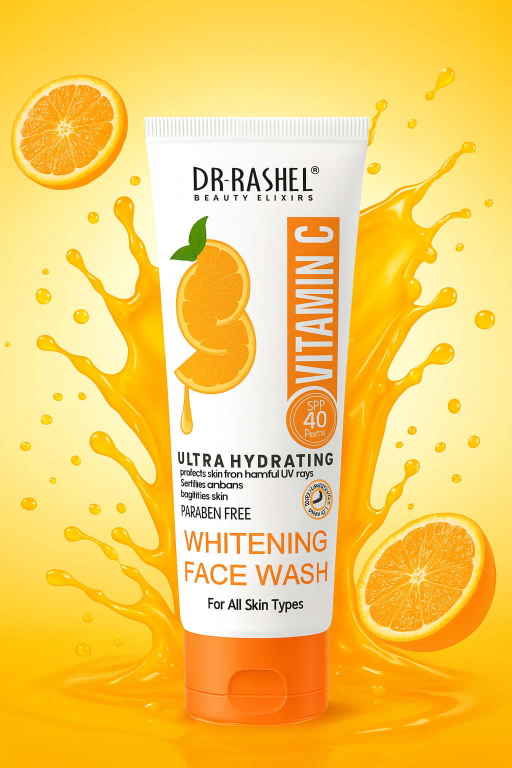 Dr Rashel Vitamin C Ultra Hydrating Whitening Face Wash