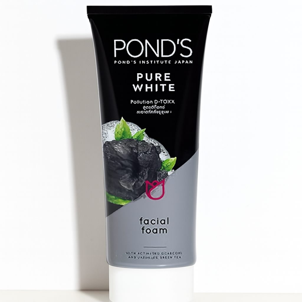 Pond S Pure White Face Wash with Activated Charcoal - Image 2