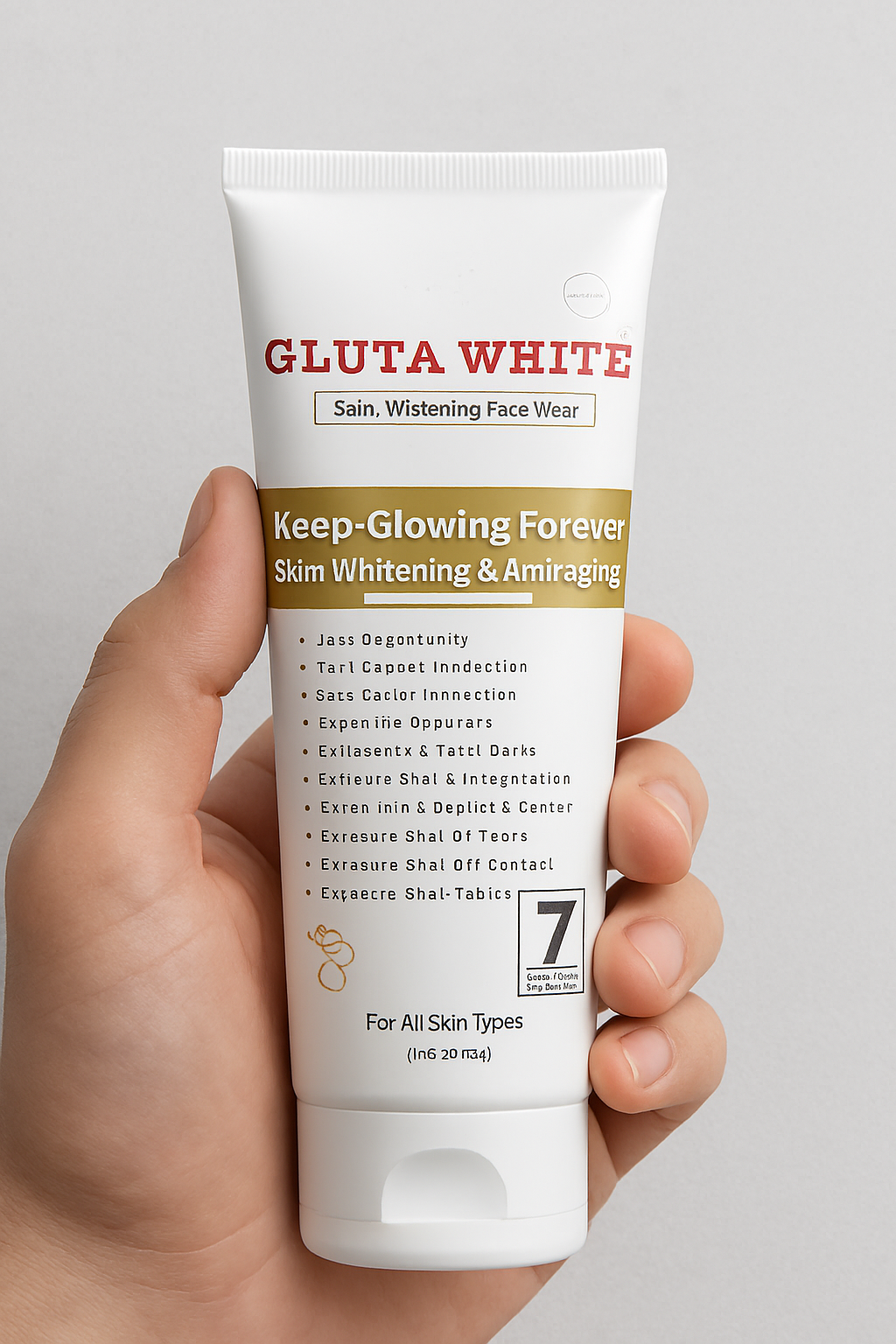 Gluta White 100 Natural Skin Whitening & Anti-aging - Image 2