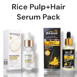 Bioaqua Rice Raw Face Whitening Essence and Daqan Anti