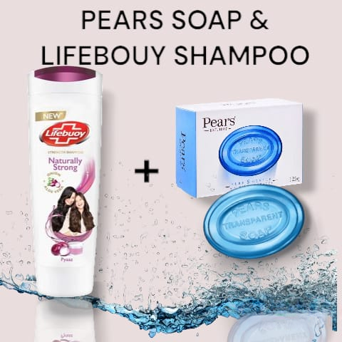 Lifebuoy Shampoo & Pears Soap