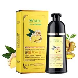 Mokeru Ginger Hair Shampoo for 5-minute Natural Dye &amp
