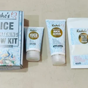 Kashe S Rice Extract Bright &amp Glow Kit