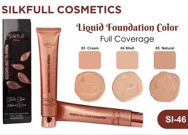 1 Piece Silkfull Tube Makeup Foundation Waterproof - Image 3