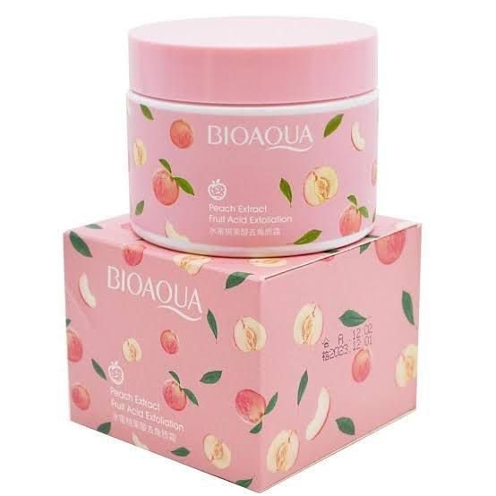 Bioaqua Peach Extract Exfoliating Face Gel Cream - Image 2