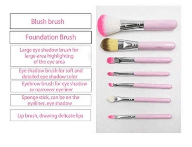 Hello Kitty Makeup Brush Set - Image 2