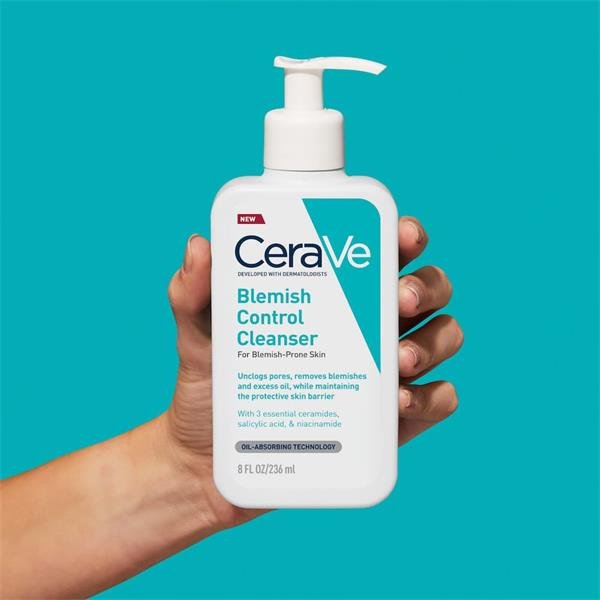 Cerave Blemish Control Face Cleanser with 2 Salicylic Acid