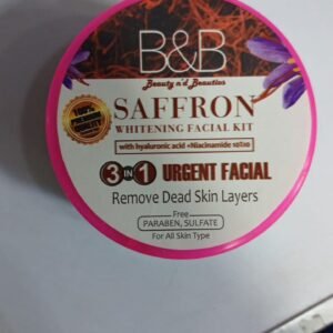 B and B Saffron Whitening Facial Kit 3 in 1