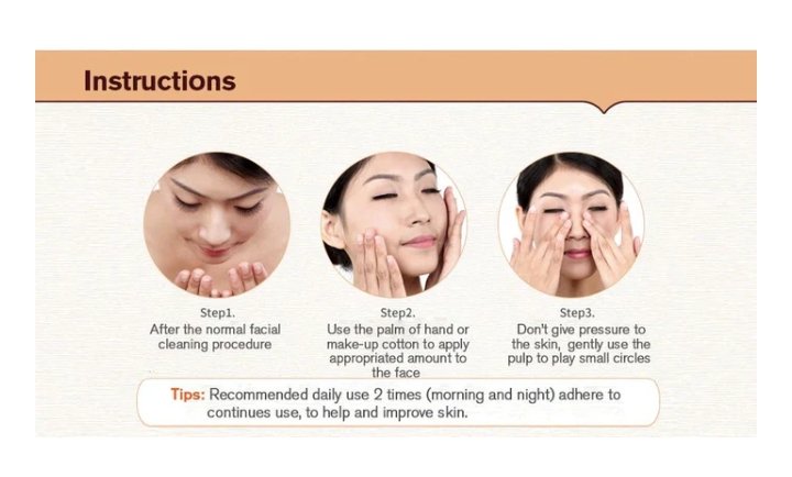 Rorec Moisturizing Anti Wrinkle Rice Face Serum for Open - Image 3