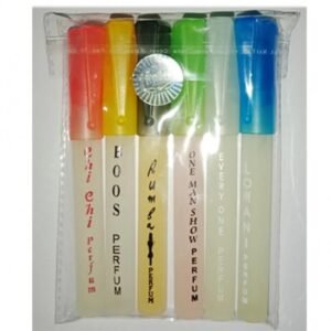 Set of 6 Different Fragrances Pocket Sized Perfumes - 8ml