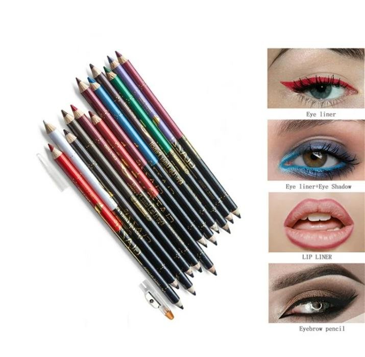 2 in 1 Colors Eye Pencil Multipurpose Eye Pencil - Image 3