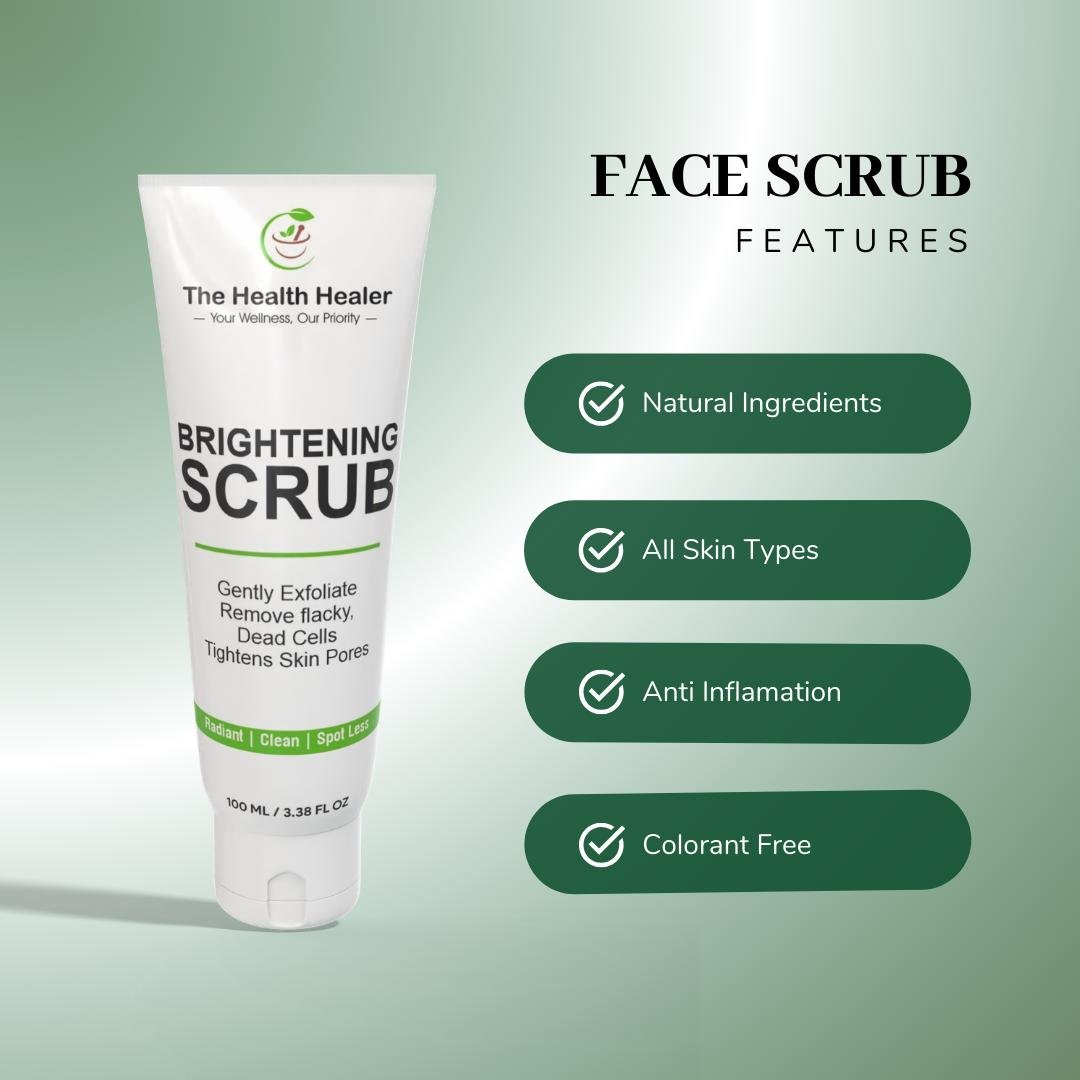 2 in 1 Brightening Facewash & Scrub Deal Moisturizes Your