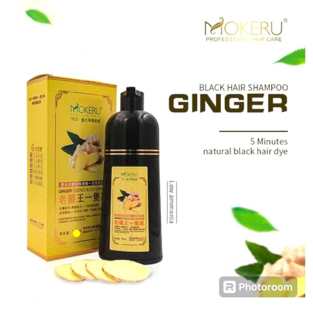 3 in 1 Ginger Extract Hair Dye Shampoo - Image 3