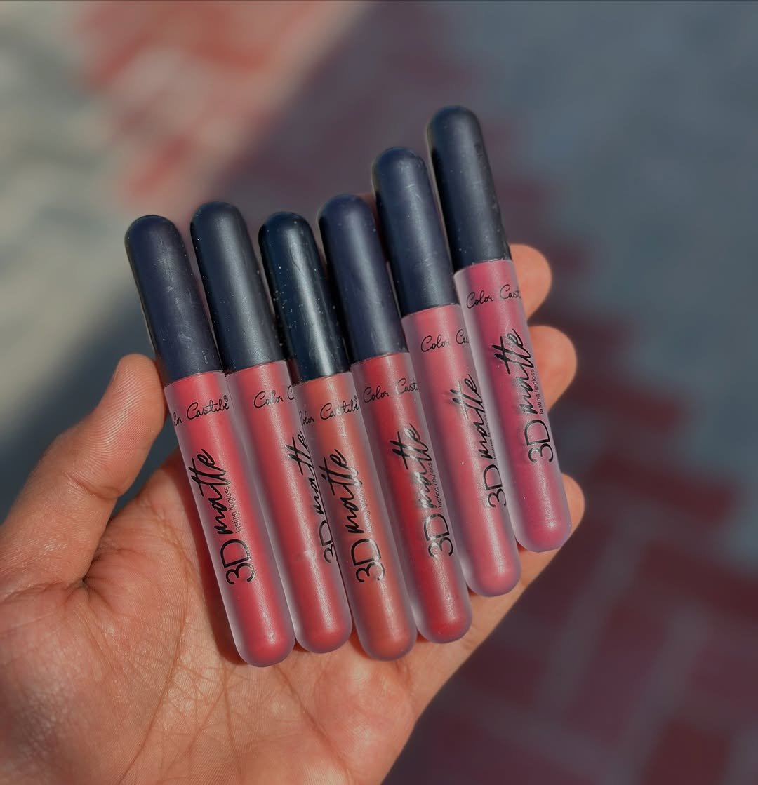 Color Castle 3d Matte Long Lasting Lipgloss
