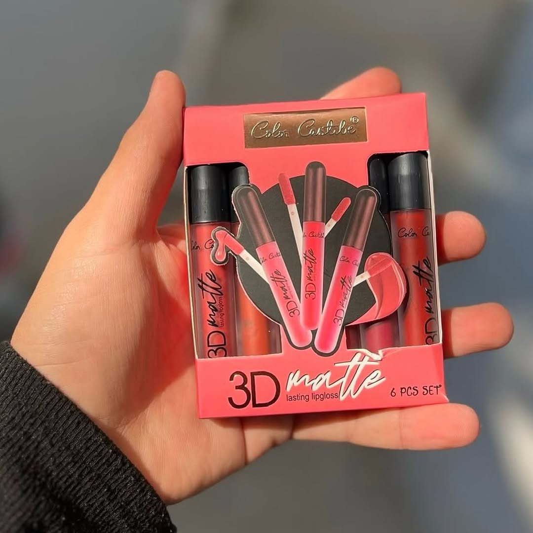 Color Castle 3d Matte Long Lasting Lipgloss - Image 2