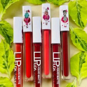 6 Pcs High Pigmented Matte Finish Lip Gloss