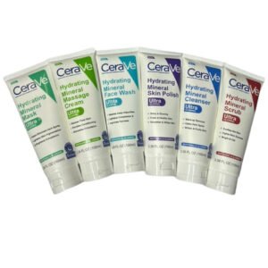Pack of 06 Cerave Hydrating Mineral Facial Kit 100ml