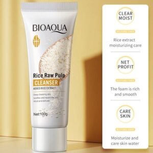 Bioaqua Rice Raw Pulp Cleanser / Face Wash