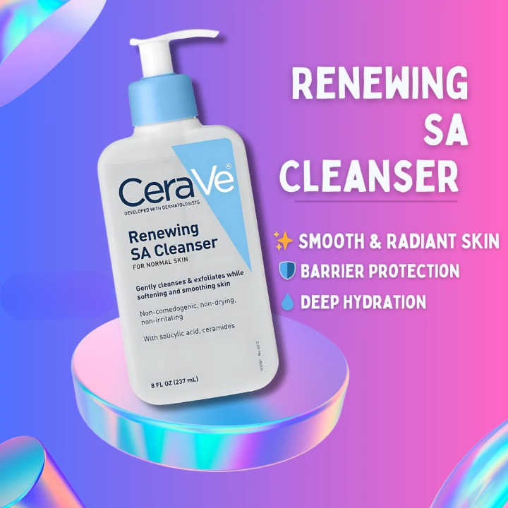 Cerave Renewing Sa Cleanser with Salicylic Acid - Image 2
