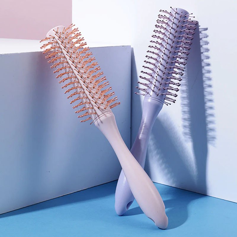 Round Long Shape Smoothest Most Useful Hair Comb - Image 2